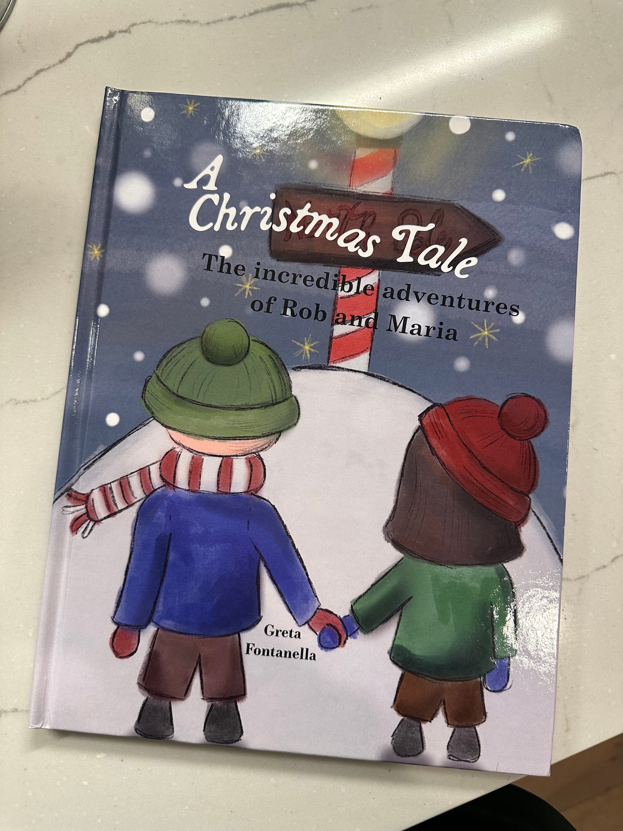 Custom Christmas book