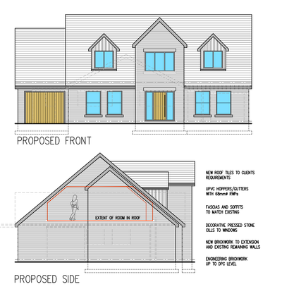 Rplacement dwellinghouse in Billinge, Wigan  image