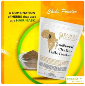 ORGANIC CHEBE POWDER MUST BE USED WHEN YOU ARE LOOKING FORWARD TO THICK AND BOUNCY HAIRS!