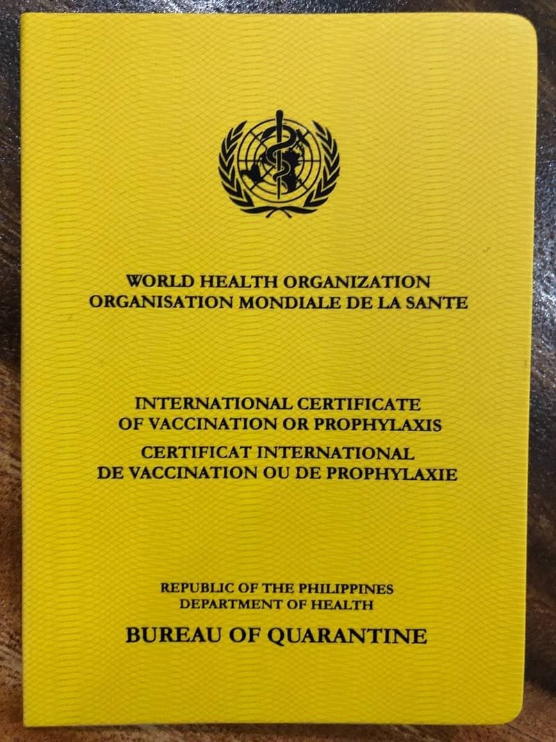 在菲律宾的小伙伴怎么自己申请拿到BOQ国际疫苗护照（小黄本）了