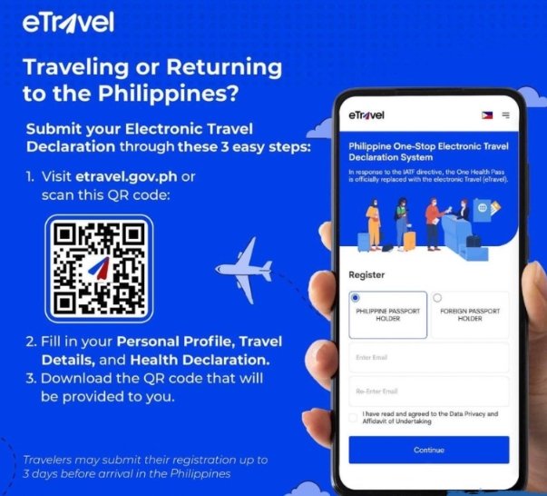 ETRAVEL菲律宾入境卡填写指南