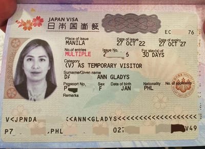 没有工作证明和ITR可以菲律宾申请日本签证吗？