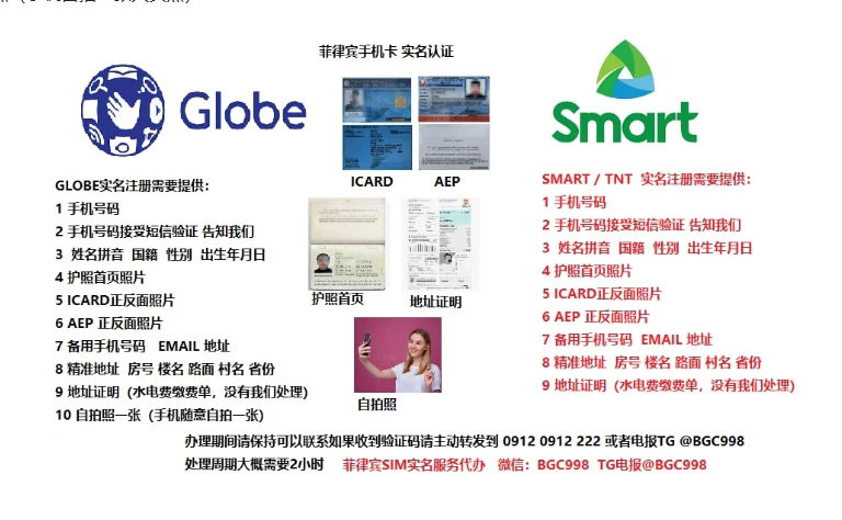 菲律宾手机实名教程~ 如何自己做实名认证 GLOBE 2023更新