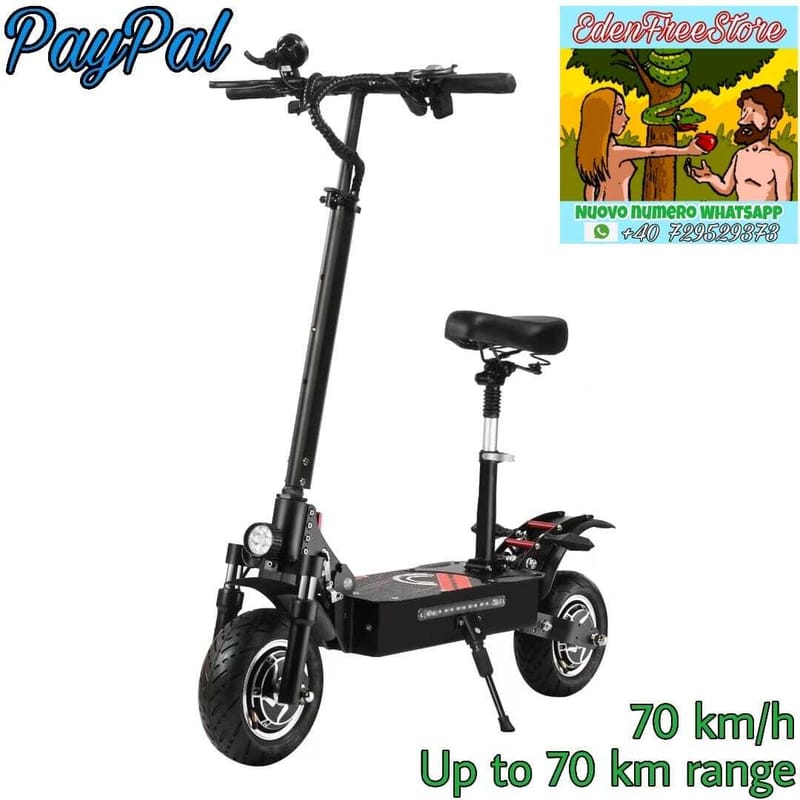 Q7pro Adult Electric Kick Scooter 70km 3200w With Starter Key And S 3335