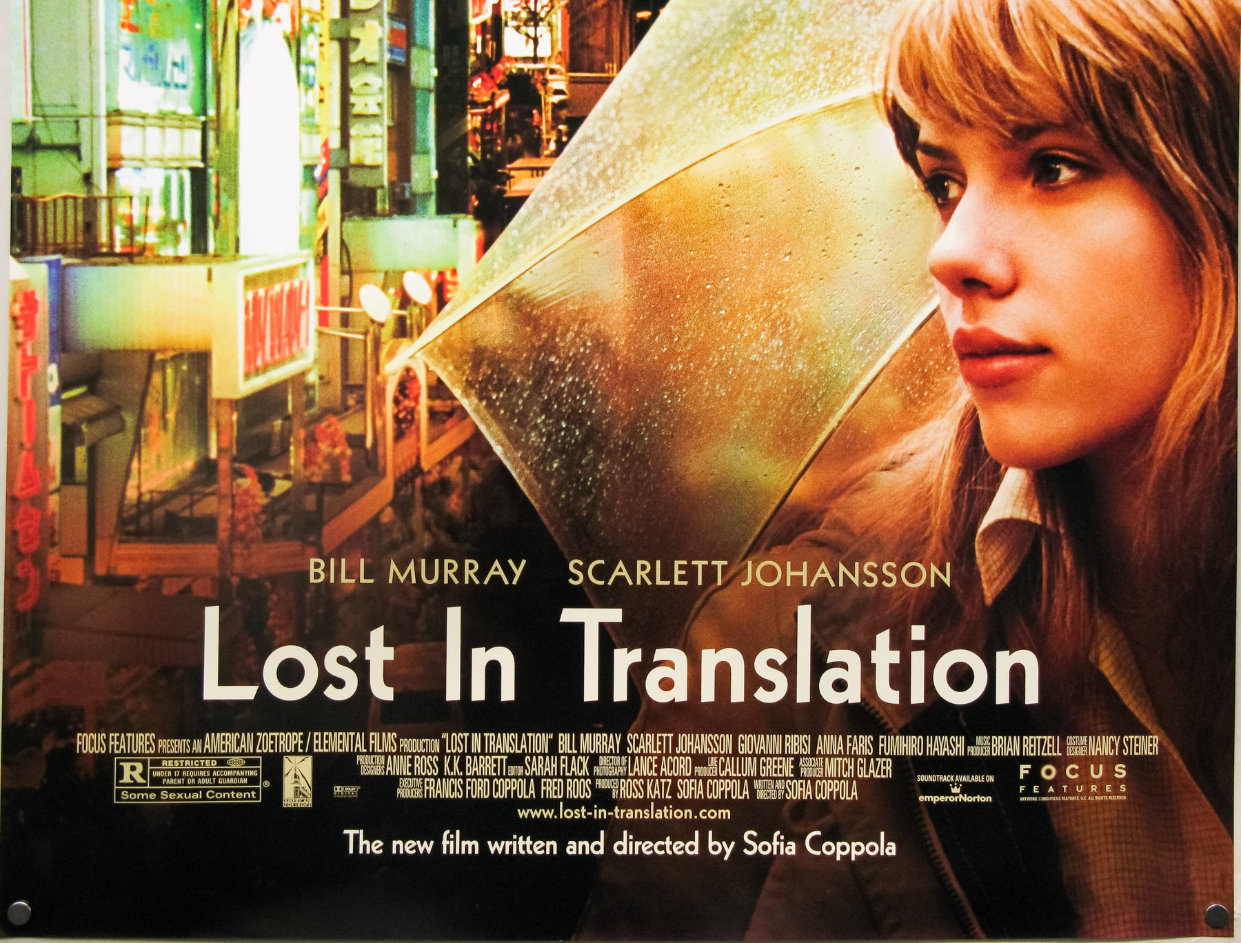 La Dirección Romántica|Lost in Translation|Análisis