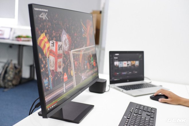 Trên tay và trải nghiệm nhanh bộ ba thiết bị văn phòng của HP: laptop Elitebook 840 G5, màn hình 4K EliteDisplay S270n và trạm kết nối Thunderbolt Dock G2