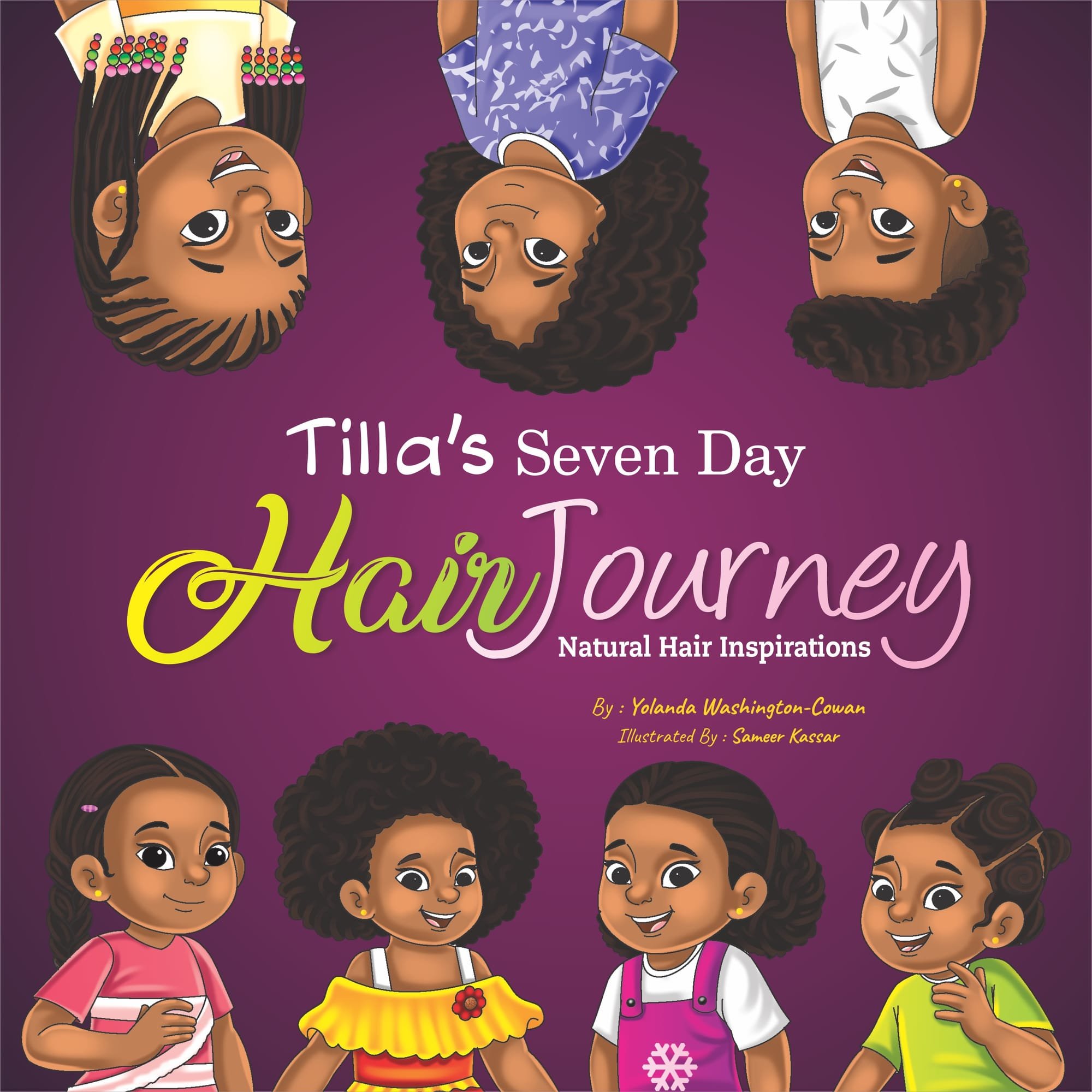 Tilla's Seven Day Hair Journey available in E-book, Hard Copy and Audible