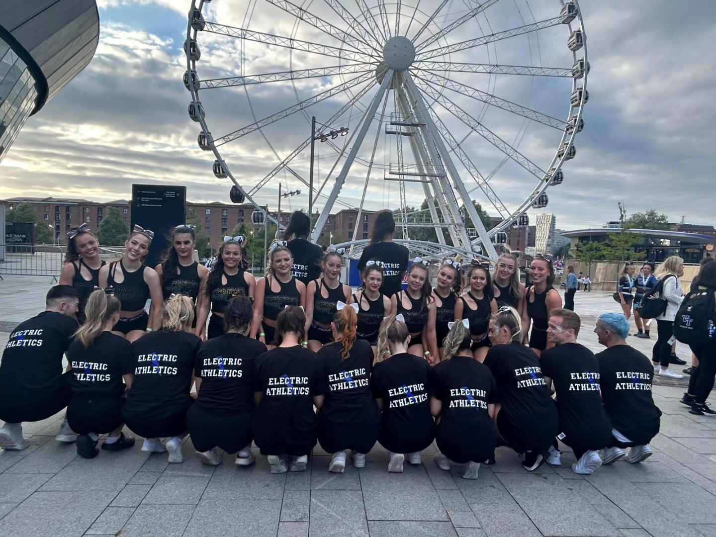 Stockport Cheerleading Team at JAMFest 2023