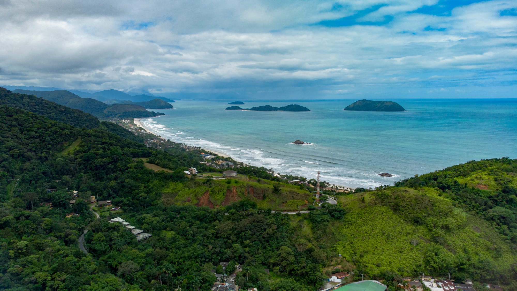 Praia de Juquey Litoral Norte SP