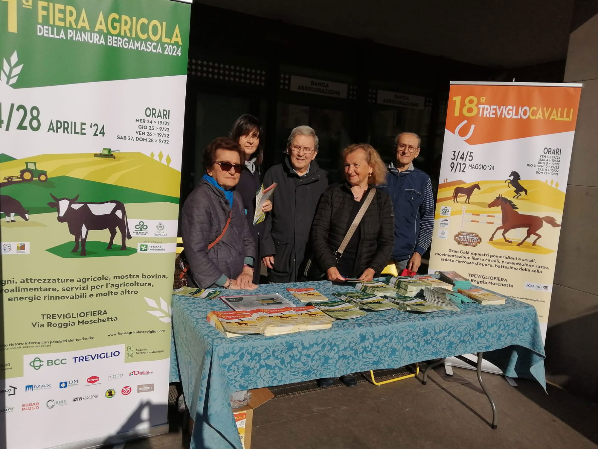 Stand Fiera Agricola sabato 20 aprile 2024