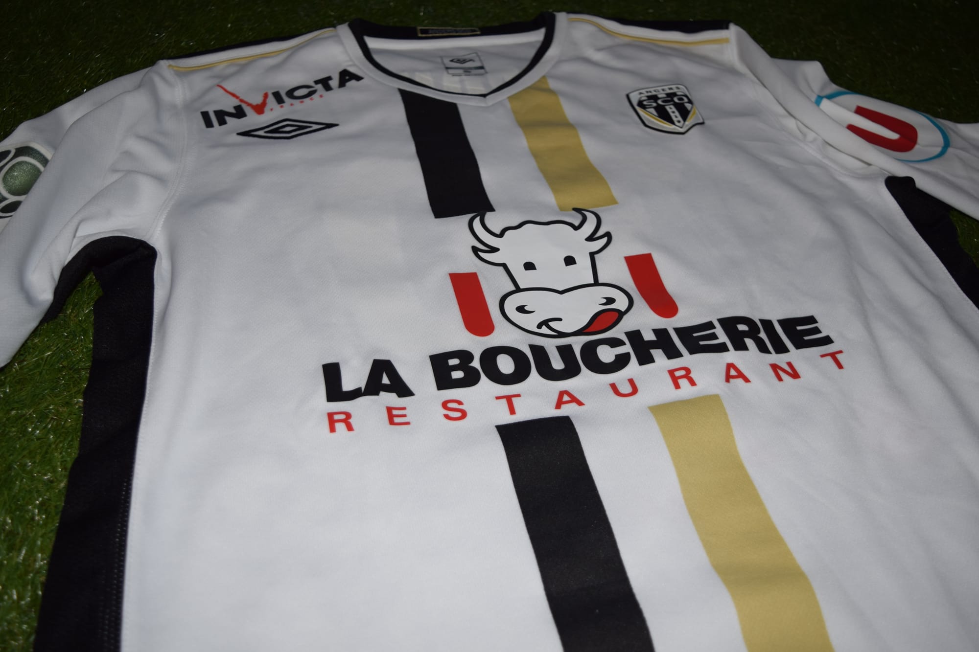 Maillot Domicile Manches Longues Sponsor Extérieur 2011-2012 de Gaëtan Charbonnier