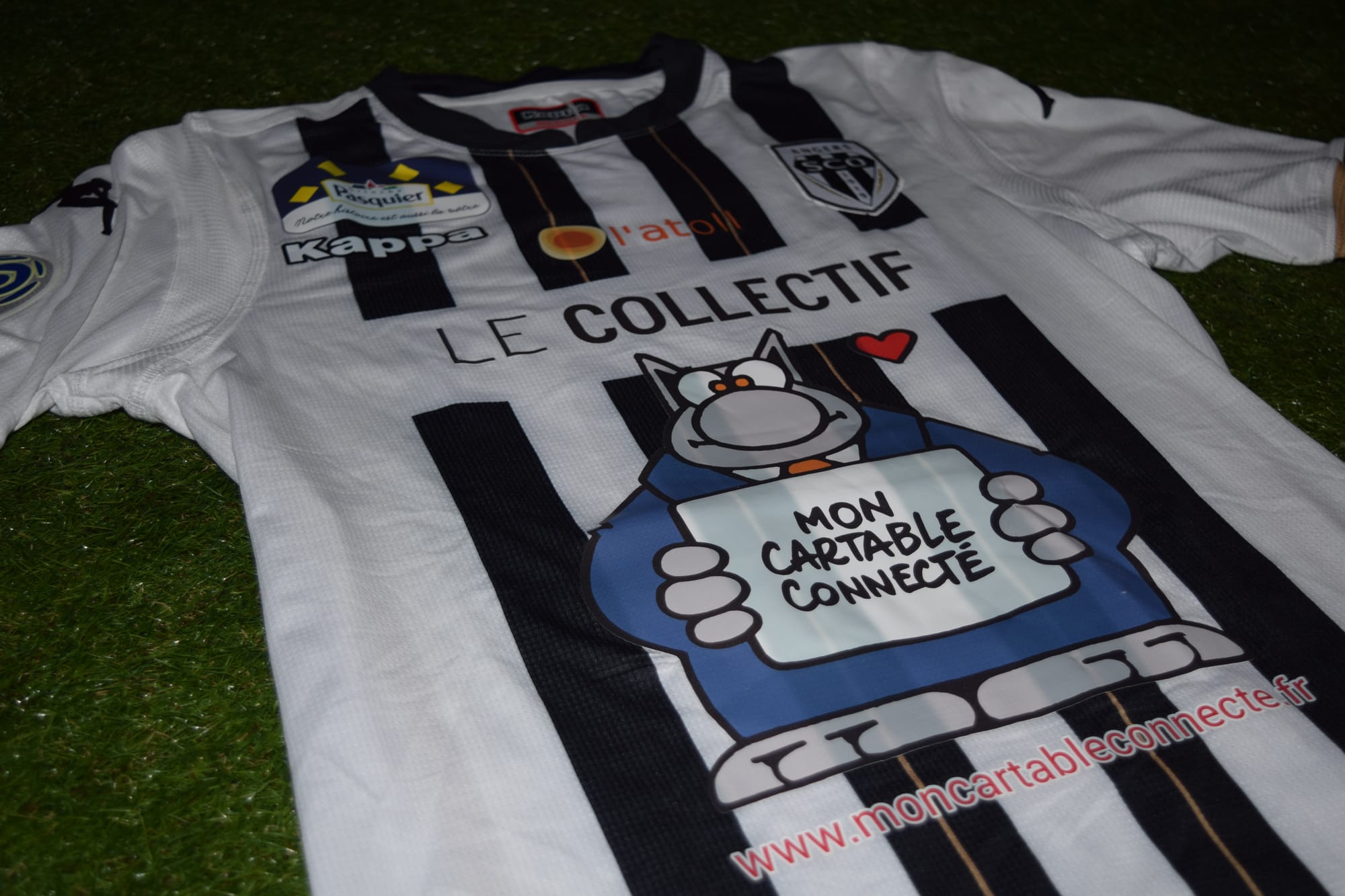 Maillot Domicile Sponsor "Le Collectif" 2018-2019 d'Angelo Fulgini