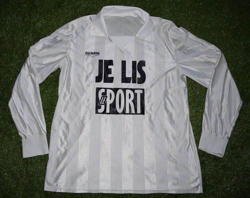 Maillot Coupe de France 1990-1991 de Stéphane Mottin