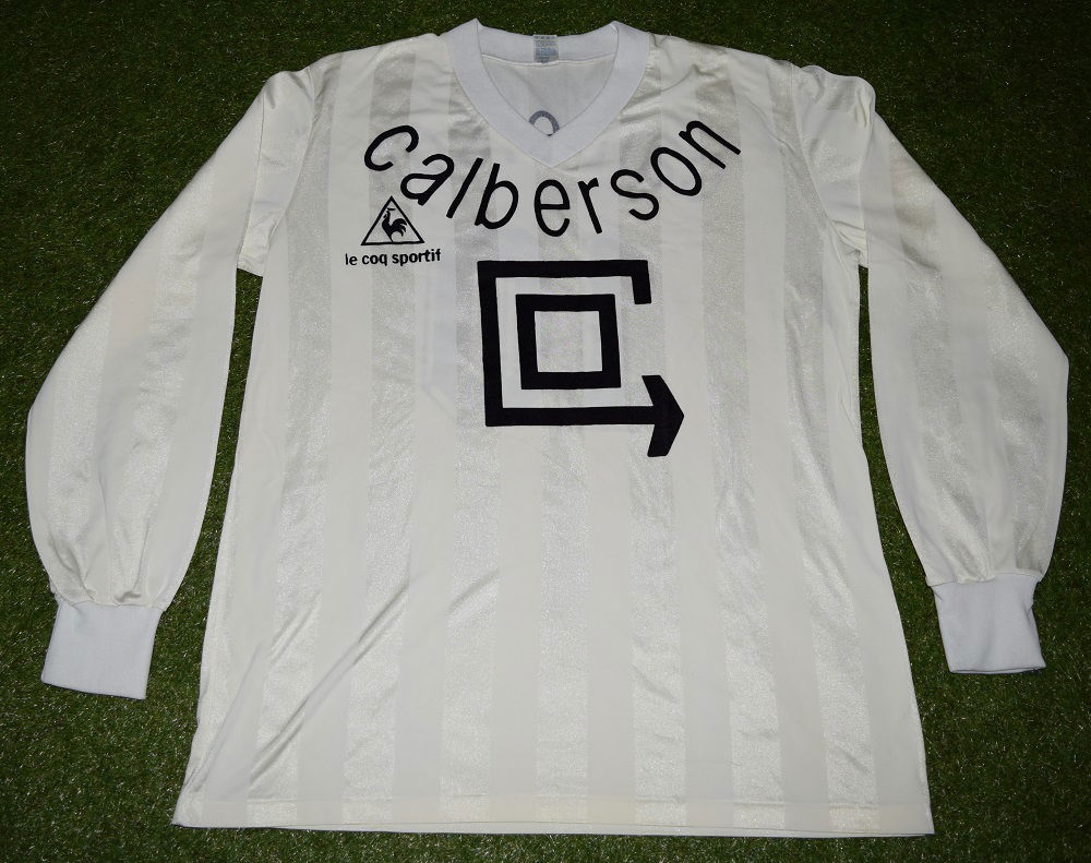 Maillot Coupe de France CALBERSON 1985-1986 de Stéphane Moulin