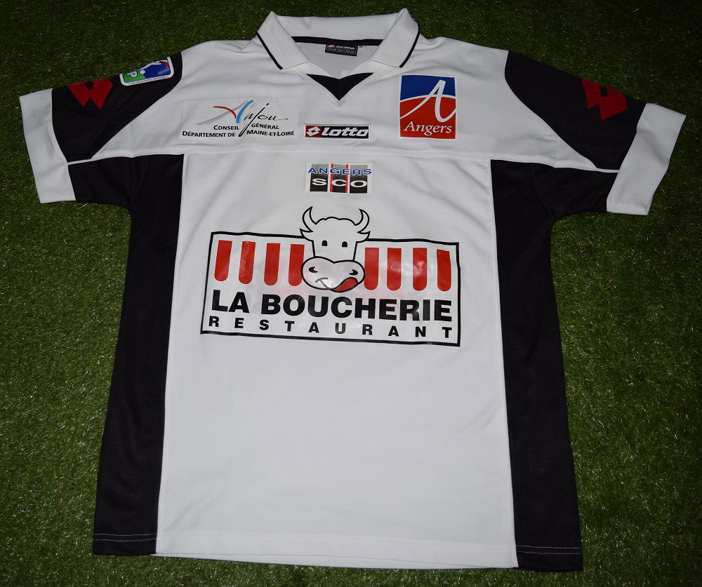 Maillot domicile manches courtes 2003-2004 de Sébastien Grimaldi