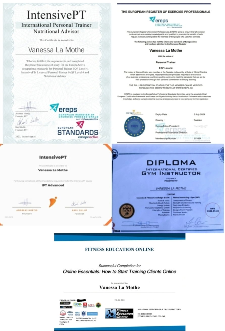 Certificates