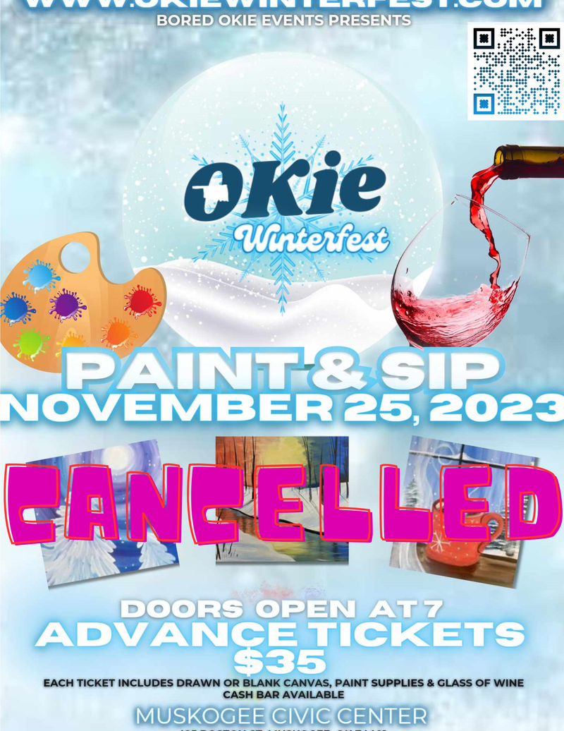 Okie Winterfest Paint & Sip
