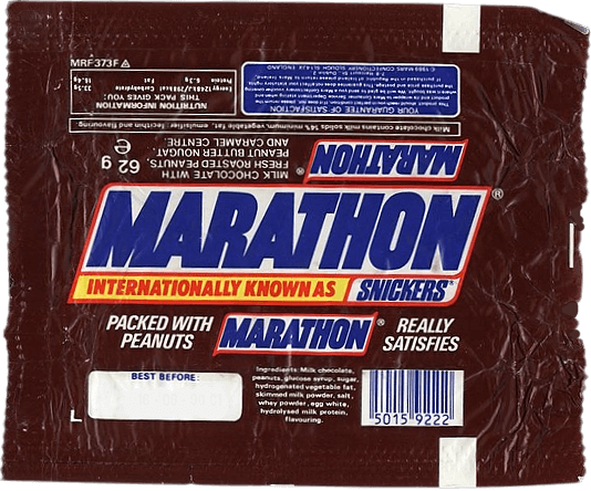 When Did Marathon Become Snickers?