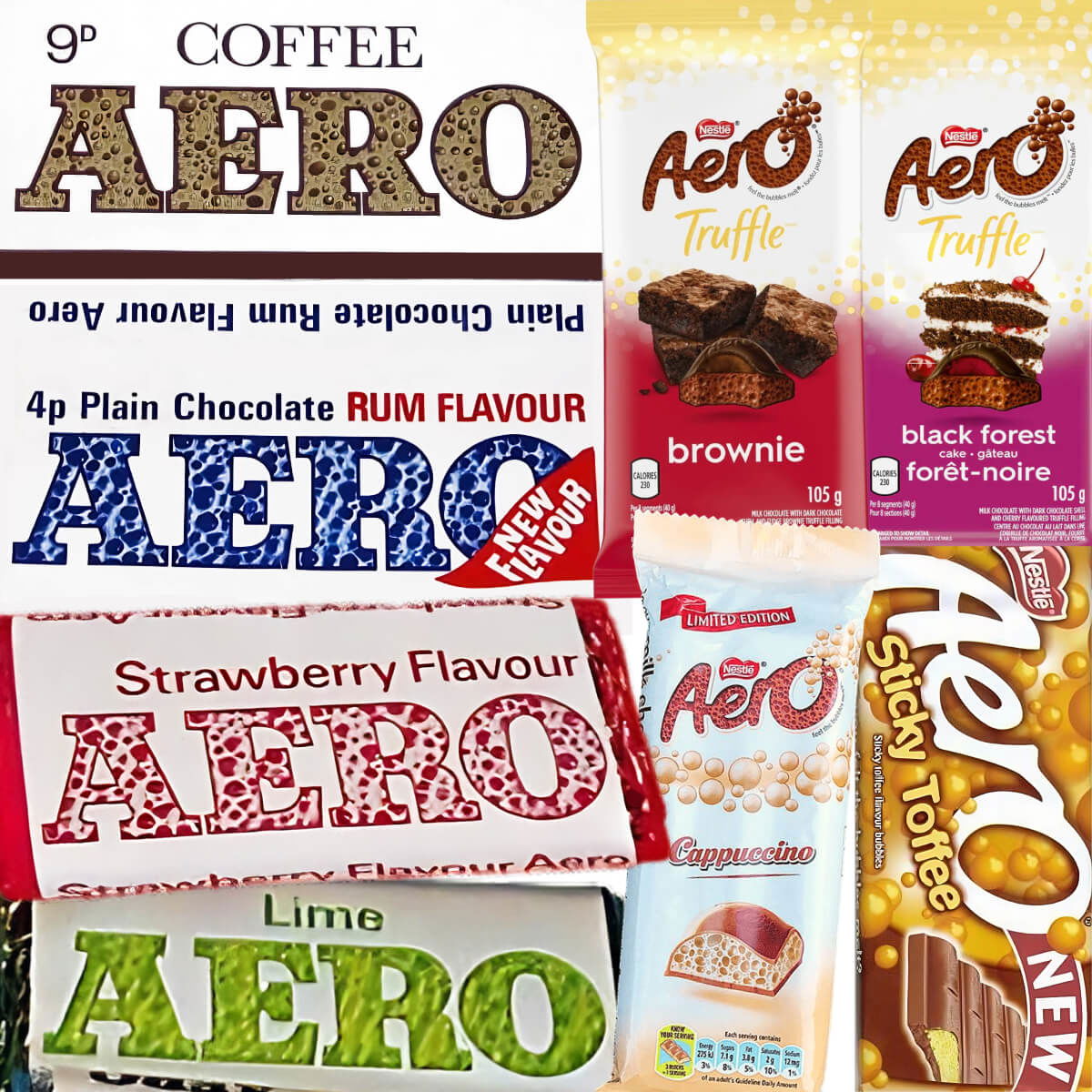 Aerolicious? Unusual Aero Chocolate Flavours You May Never Have Tried!