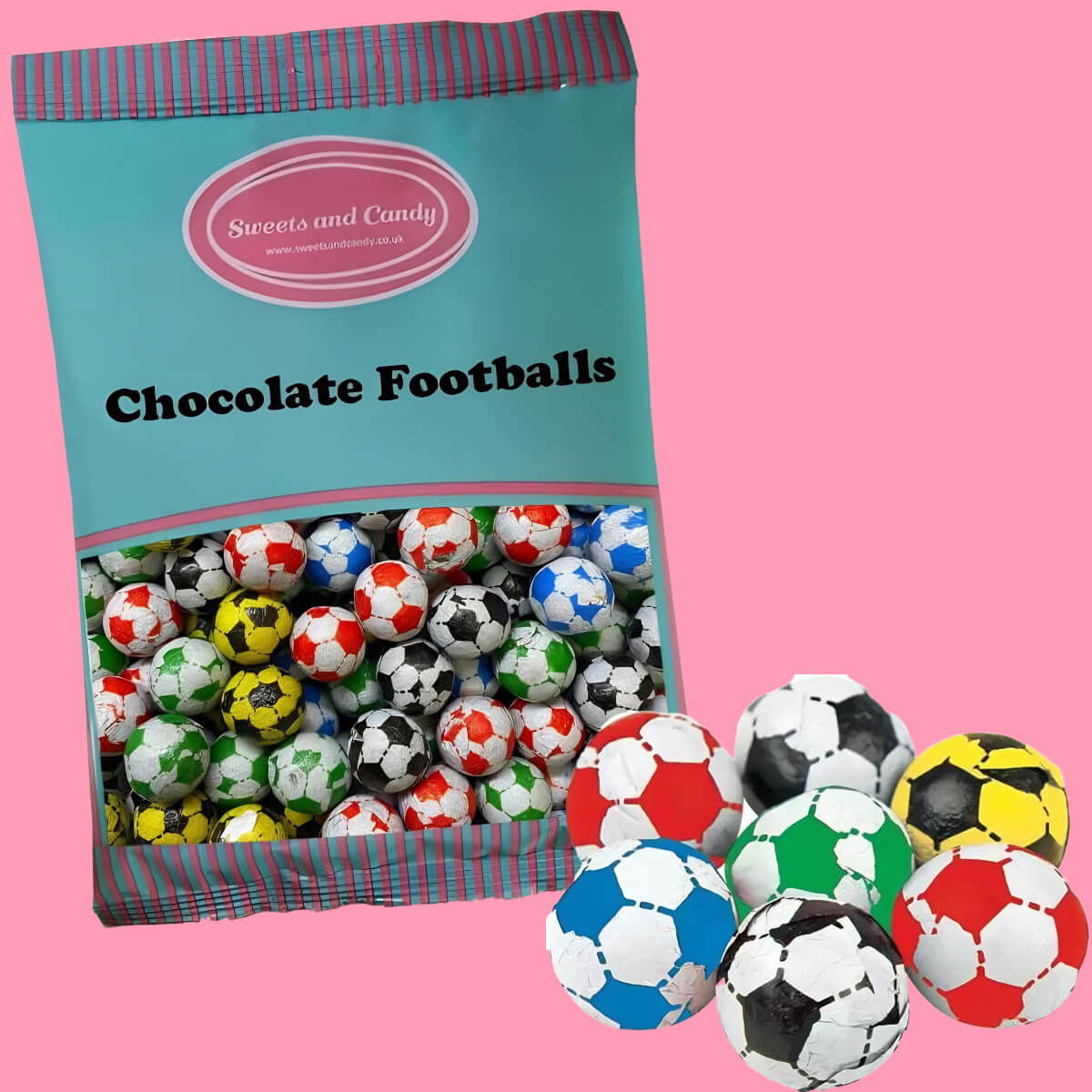 Milk Chocolate Footballs - a retro favourite!