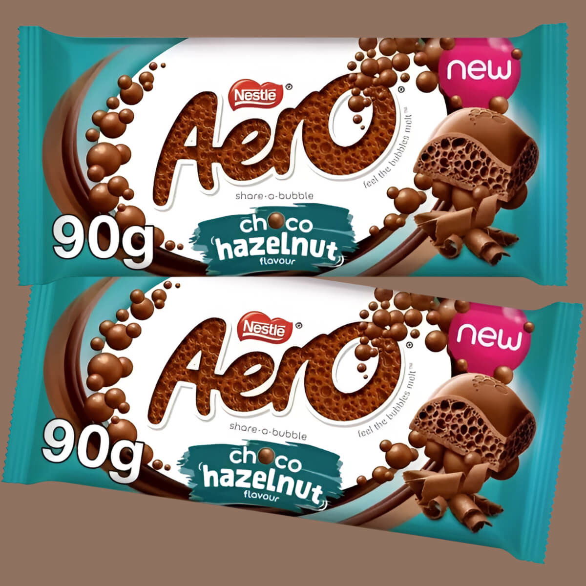 Bubble Bliss: Nestlé Unveils New Nutty Aero Bar