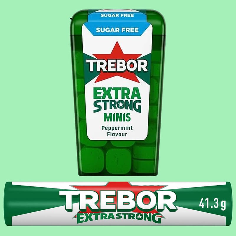 Trebor Extra Strong Mints The Cool and Refreshing Classic