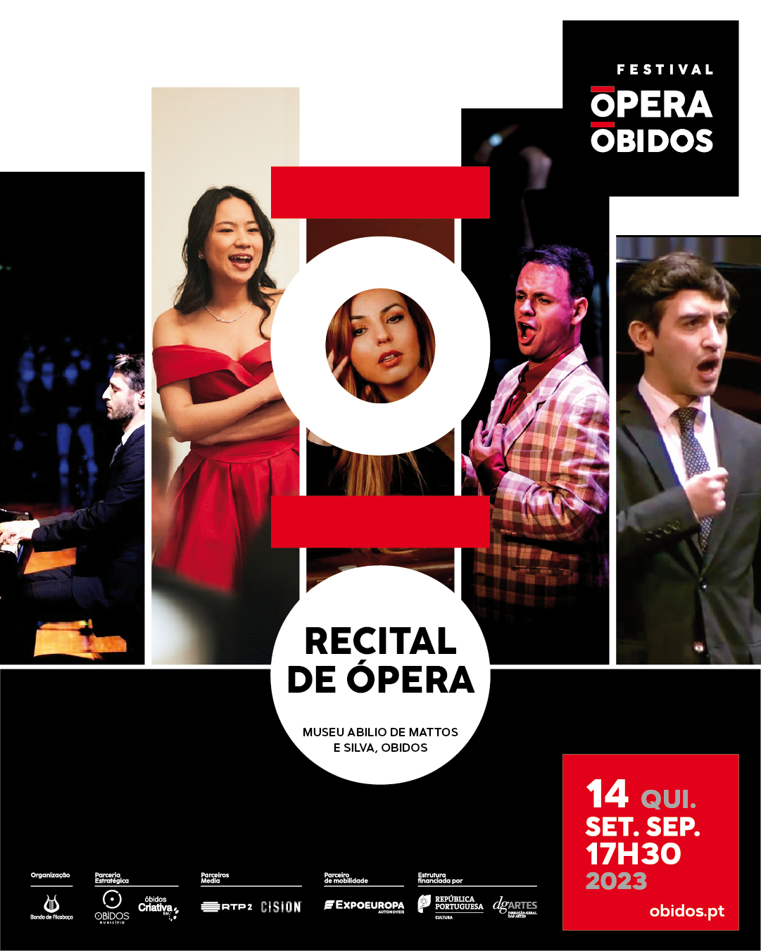 Recital será surpresa ao público do Festival de Ópera de Óbidos