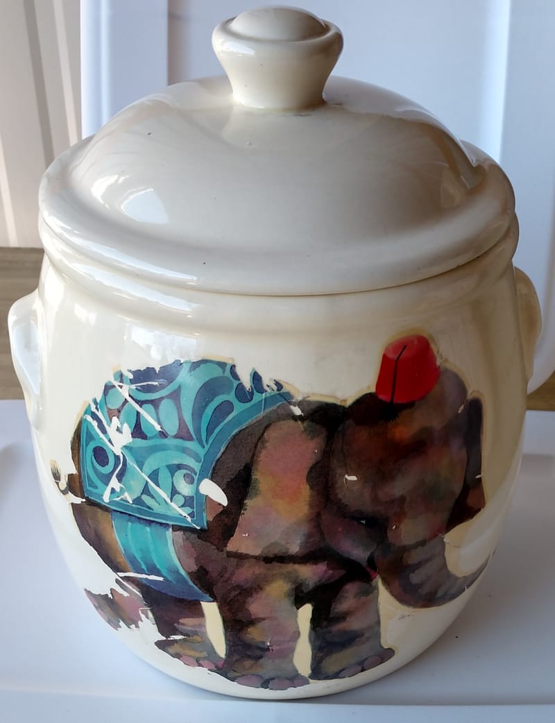 Circus Crock Cookie Jar Sweet Cookie Jars