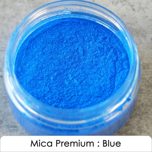 Bleu Argente Mica