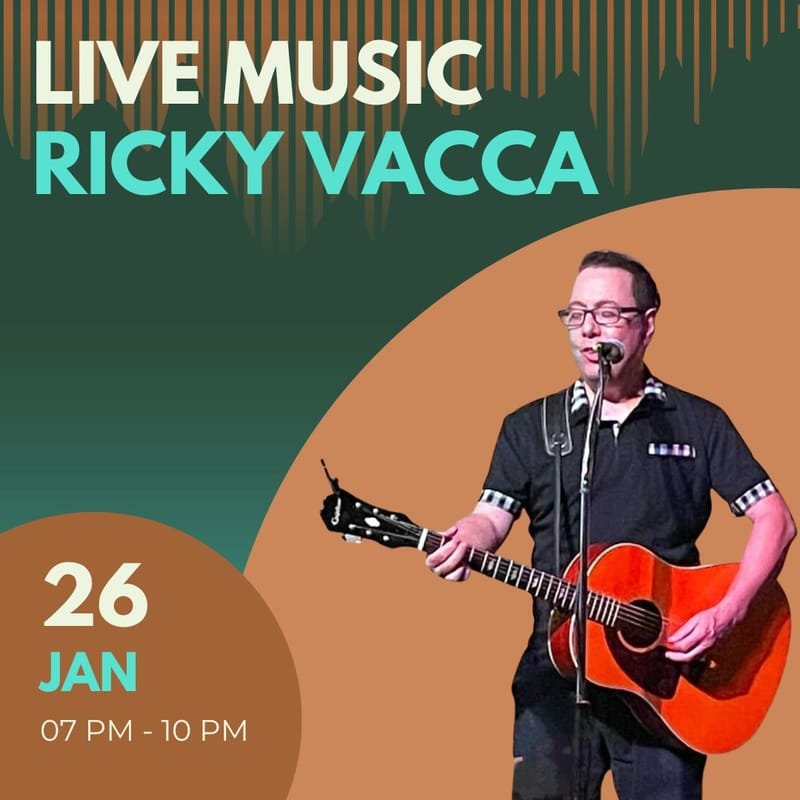 LIVE MUSIC w/ Ricky Vacca