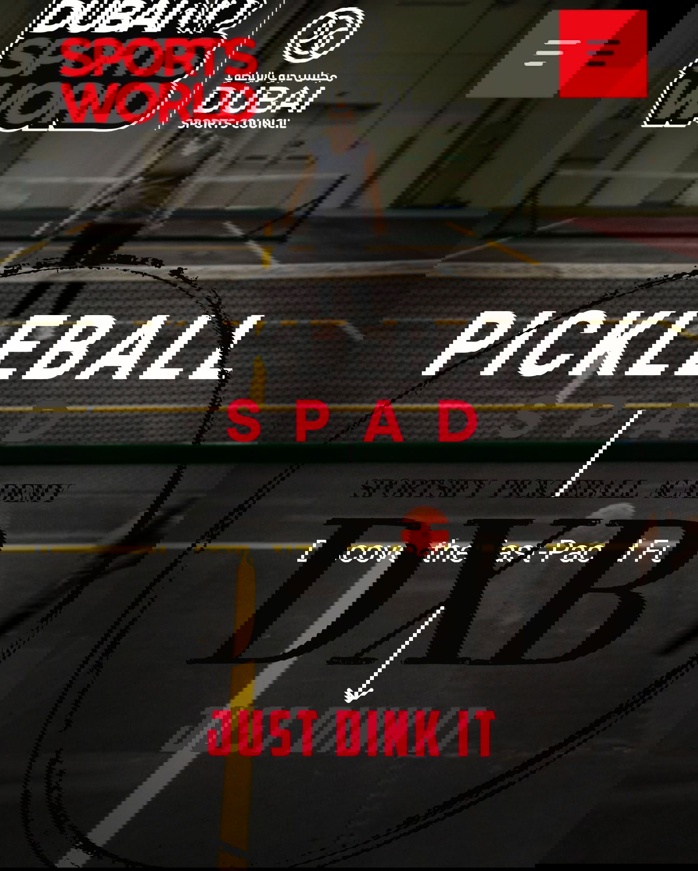 SPORTSIFY PICKLEBALL ACADEMY DXB to Dubai Sports World