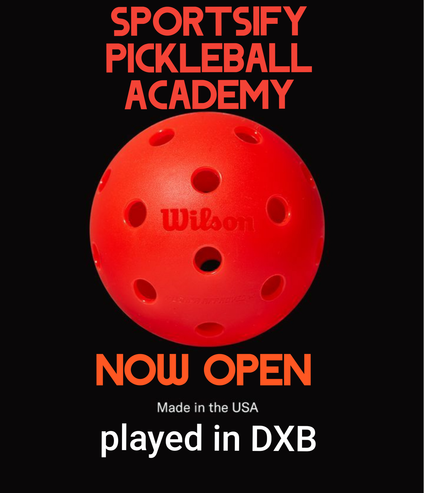 SPORTSIFY PICKLEBALL ACADEMY DXB to Dubai Sports World