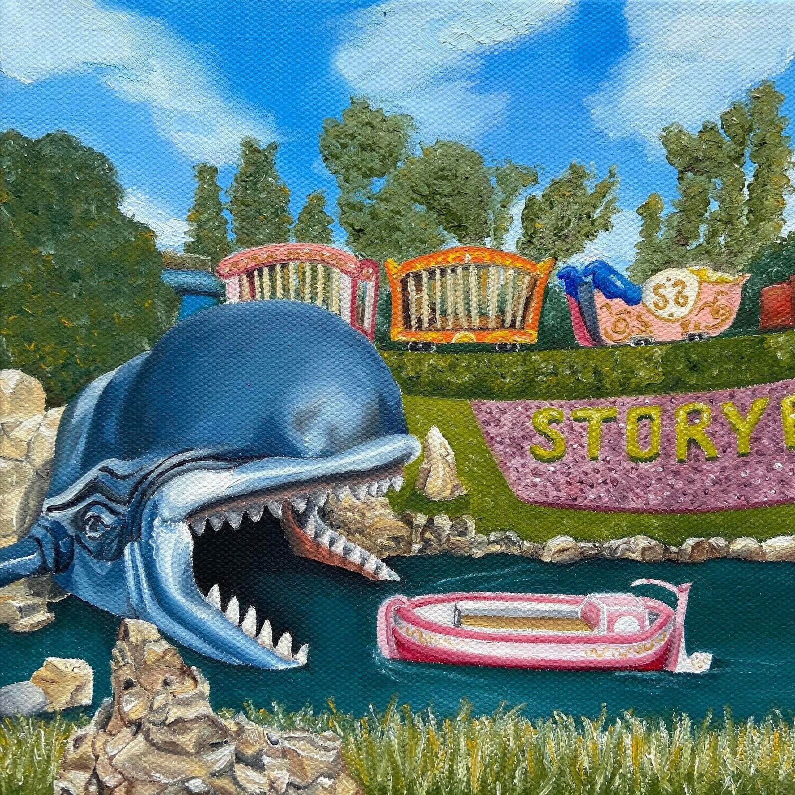 Storybook Land Canal Boats - The Enchanted Art Brush