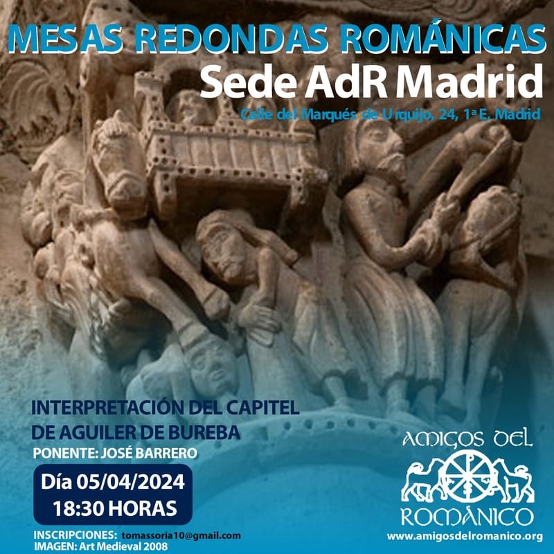 VI Mesa Redonda Arte Medieval: Interpretación del Capitel de Aguilar de Bureba