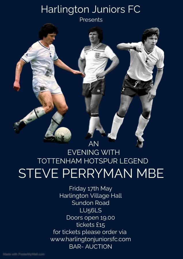 An Evening With Spurs Legend Steve Perryman