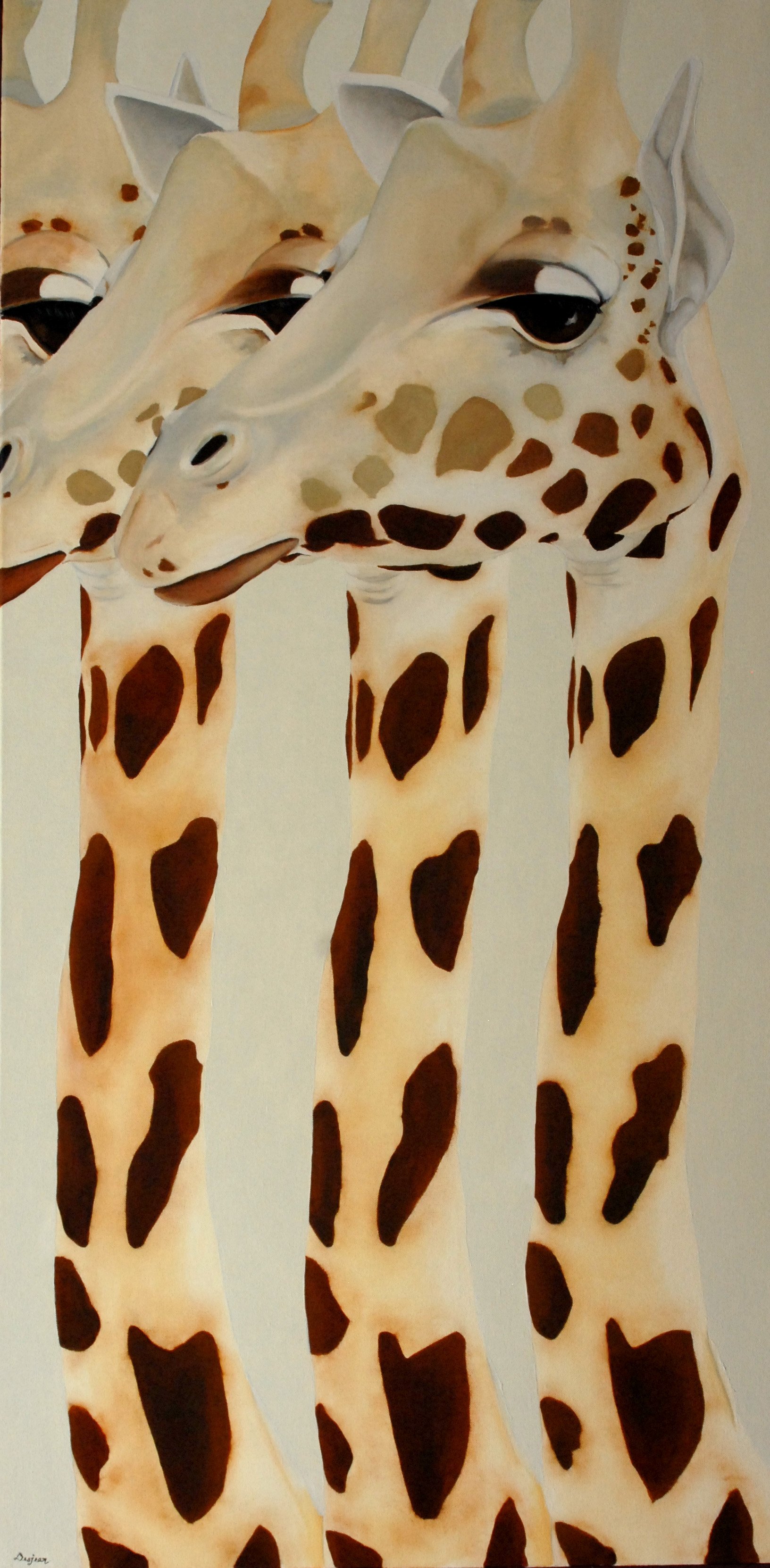 Série Girafes - Les Triplettes