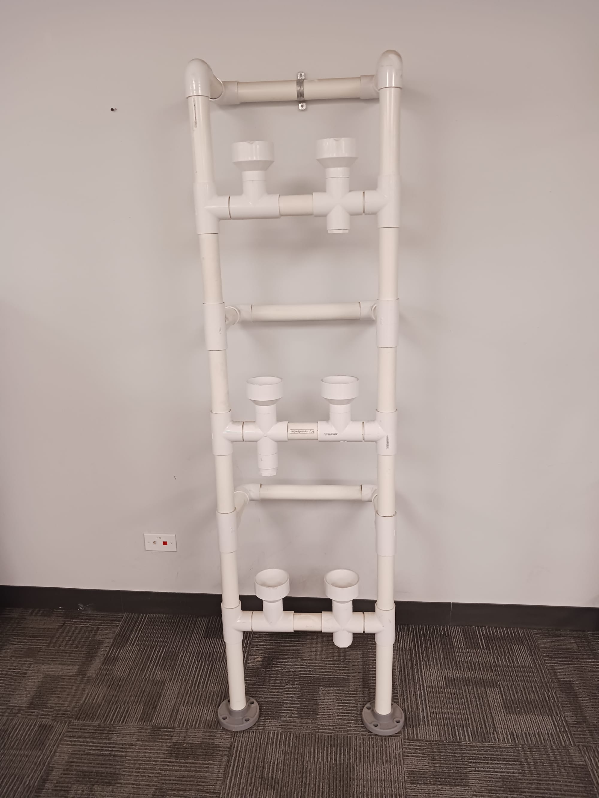 Pvc pipe drying online rack