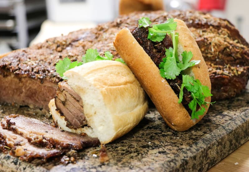 6. BRISKET BANH MI