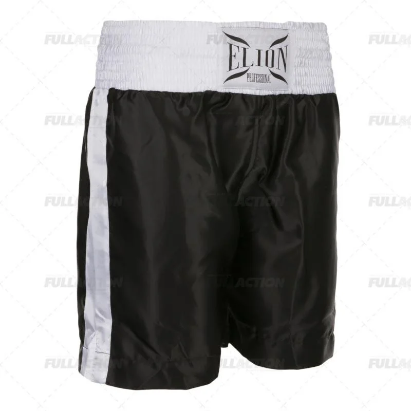 SHORT DE BOXE ANGLAISE NOIR ELION