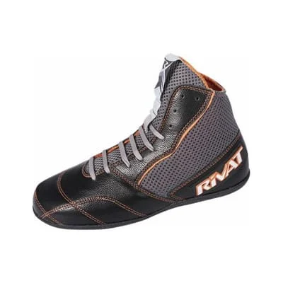 Chaussures de boxe française Boom rouges haute performance | Rivat