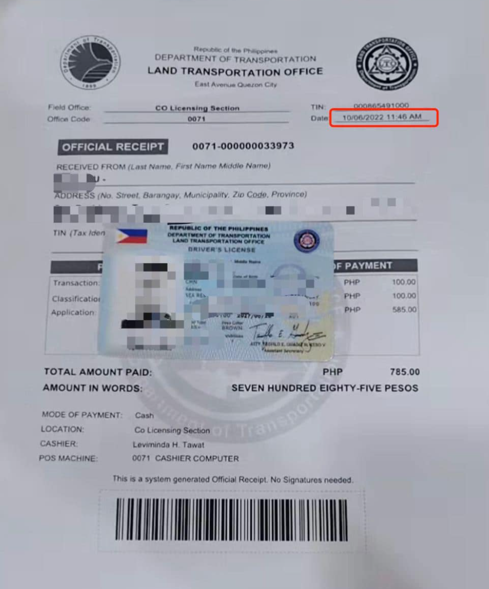 中国驾驶换菲律宾驾驶证服务