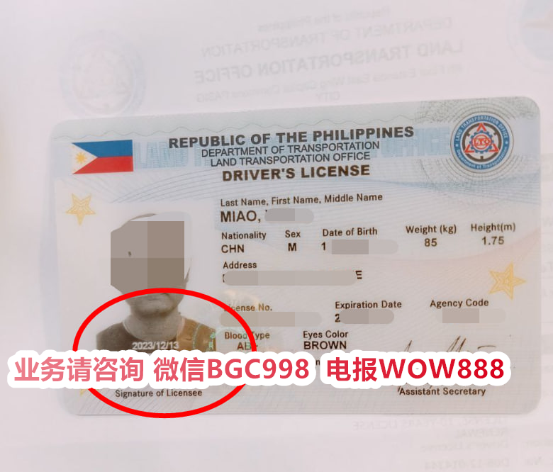 菲律宾纸质驾驶证怎么换卡片驾驶证？