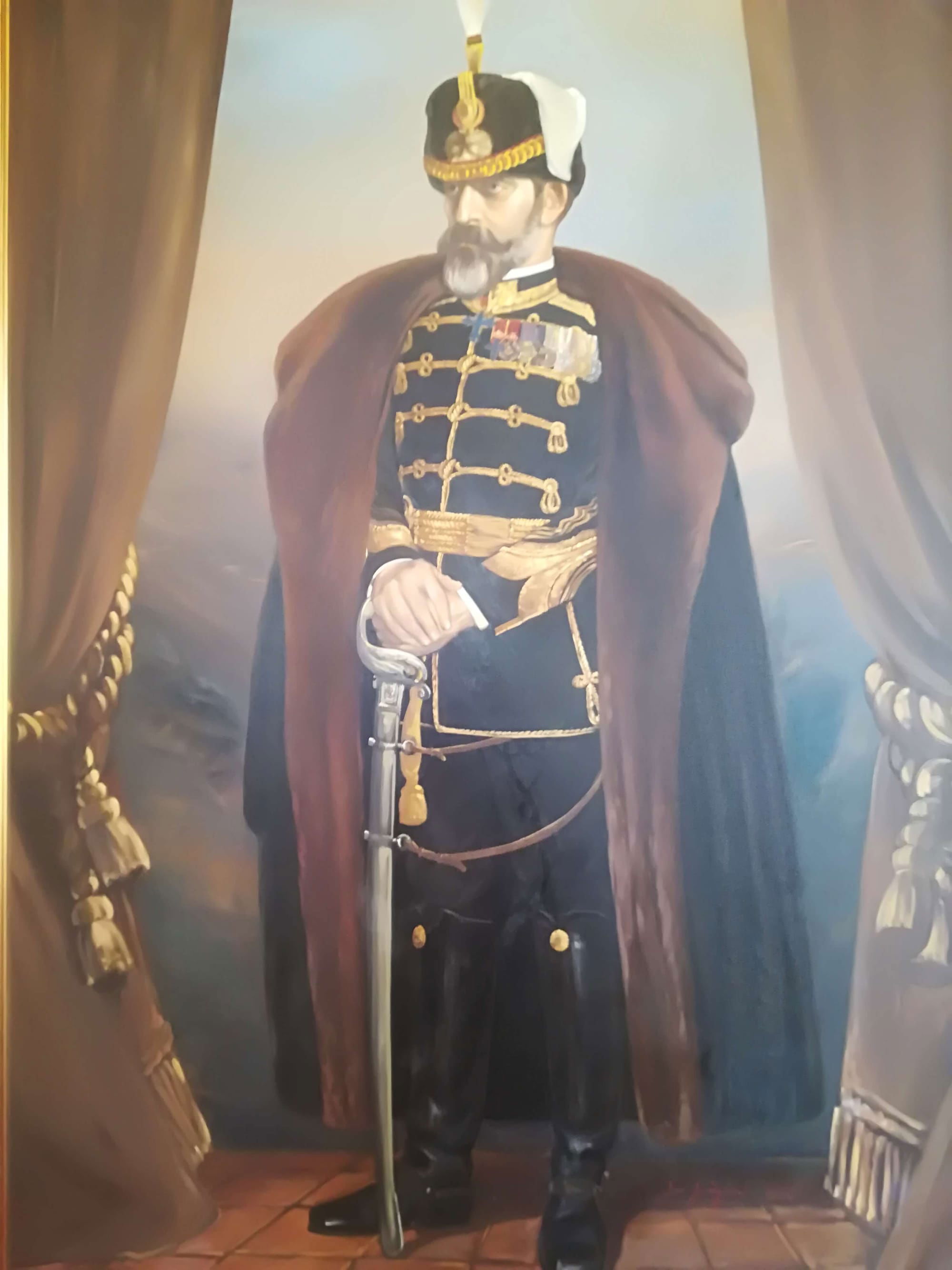 tabloul Regelui Ferdinand la Primăria Arad