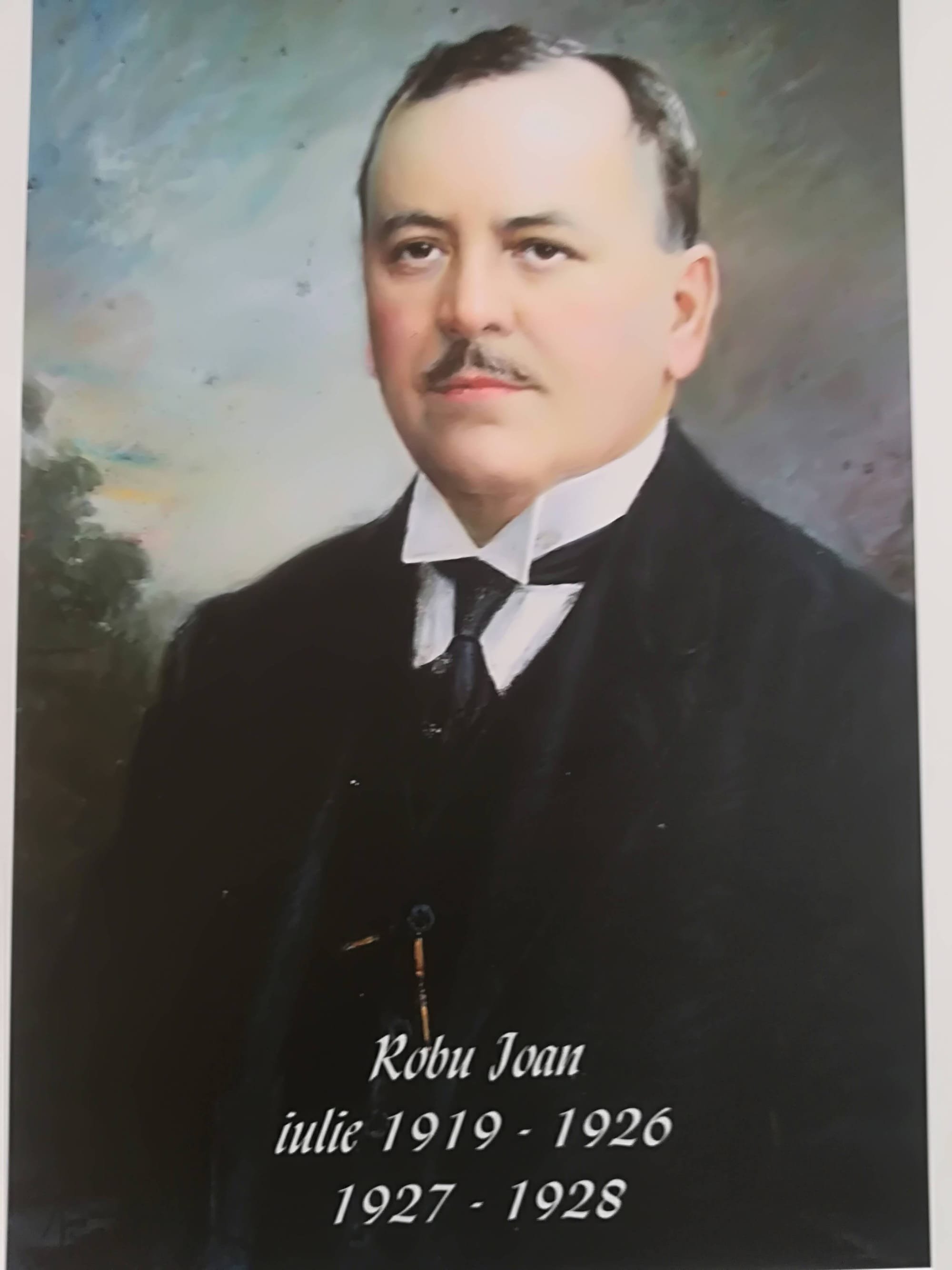 Ioan Robu - Polgármester 1919-1926 és 1927-1928 között