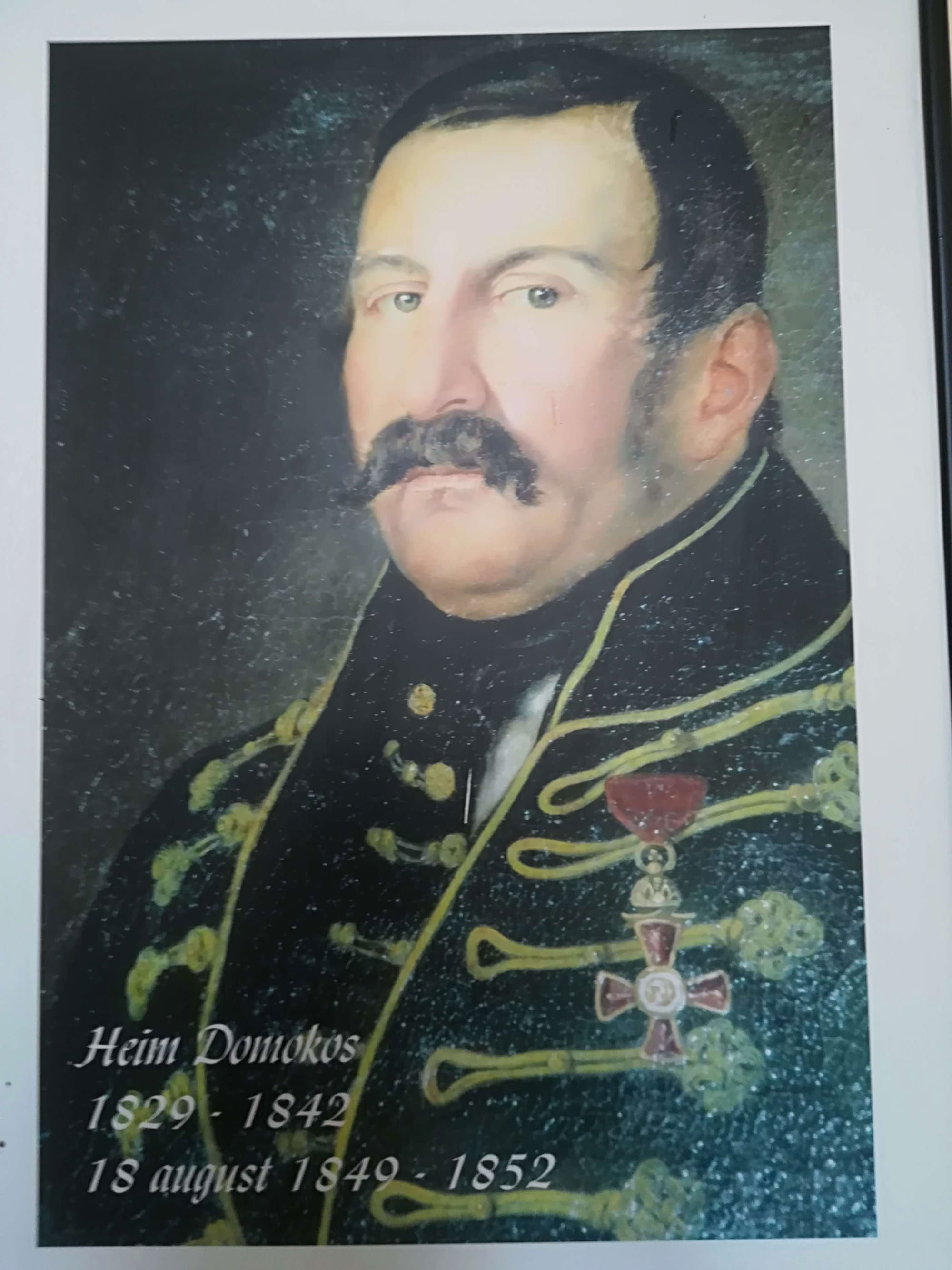Heim Domokos - primar 1829-1842 și 1849-1852
