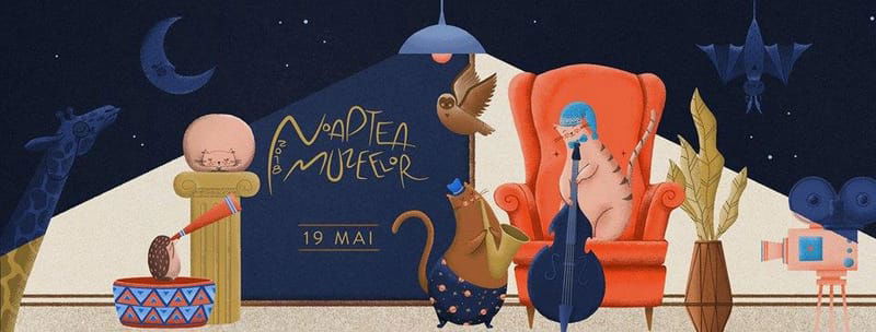 Noaptea Muzeelor în Arad, Sâmbătă 19 Mai 2018