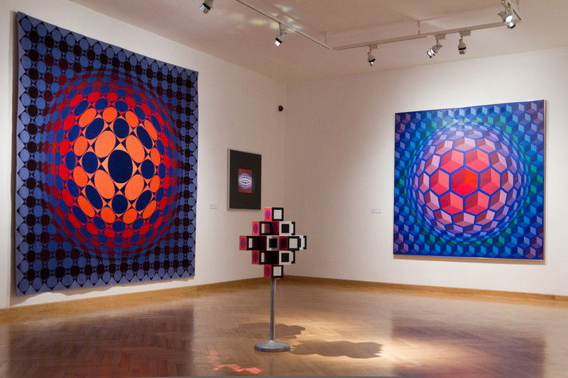 EXPOZIȚIE VICTOR VASARELY LA MUZEUL DE ARTĂ DIN ARAD, 23 AUGUST - 23 SEPTEMBRIE 2018