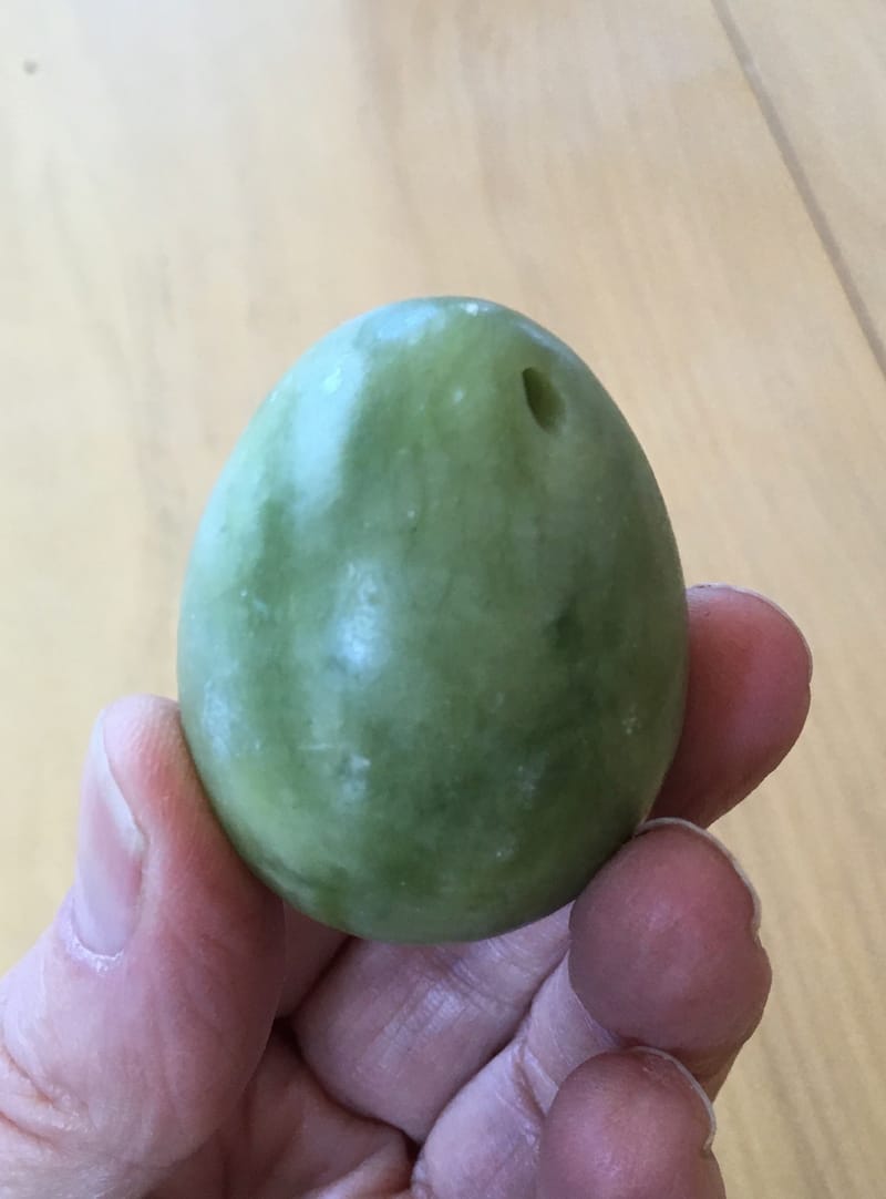 Jade egg large Tao Motion