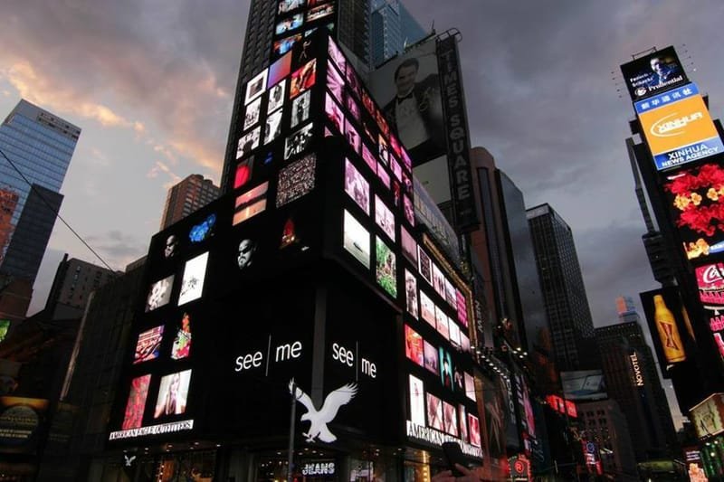 Exhibition- Taking over Times Square