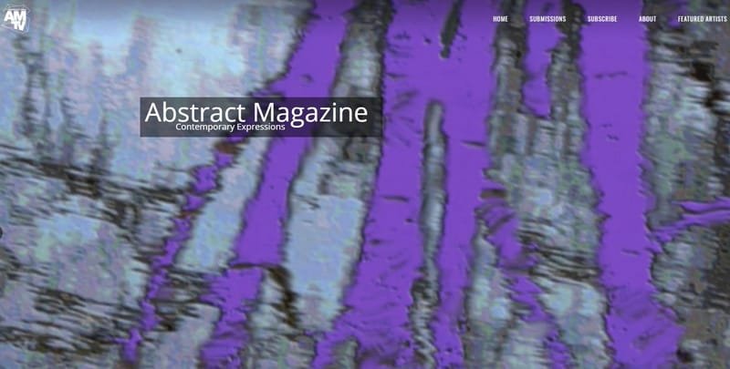 Abstract magazine TV